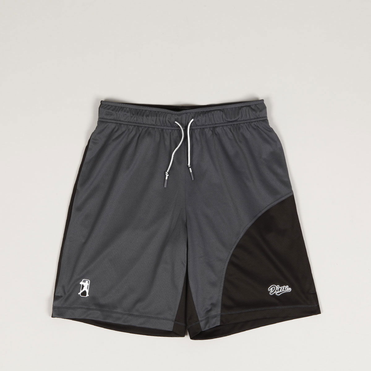 Shorts Dime Dime Tantrum Mesh Shorts Grå | DIME2SP2513BLK, 1