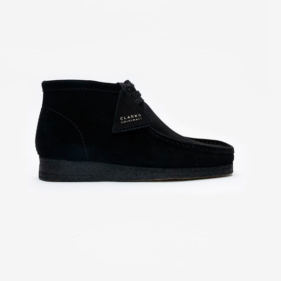 Sneakers og sko Clarks Wallabee Boot Sort | 26155517, 1