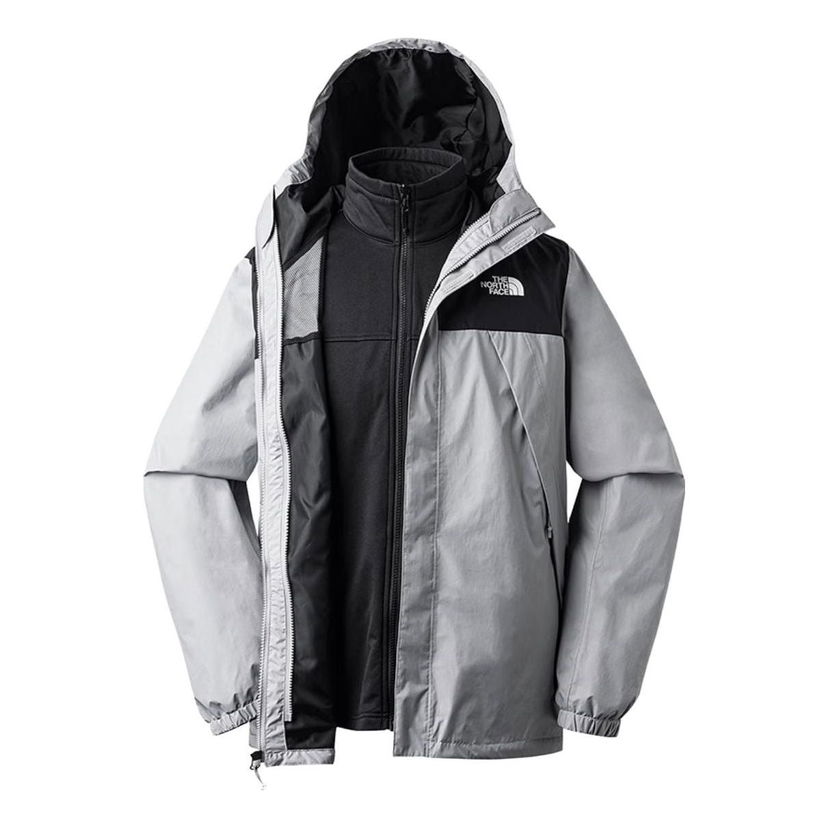 Vindjakke The North Face Sheru 3-in-1 Hooded Jacket Grå | NF0A7W7T-GVV