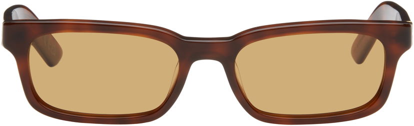 Solbriller RETROSUPERFUTURE RETROSUPERFUTURE Gesto Square Sunglasses Brun | 1RA