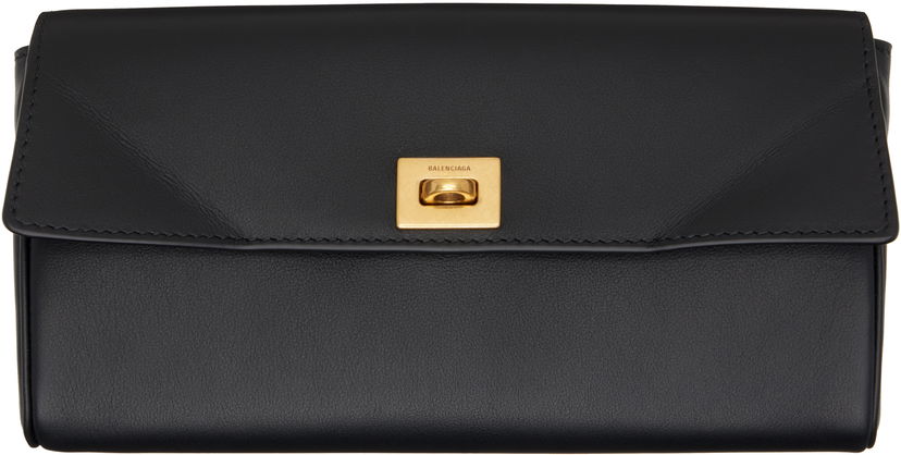 Tegnebog Balenciaga Balenciaga Rodeo Continental Wallet Sort | 814112 2ABKX