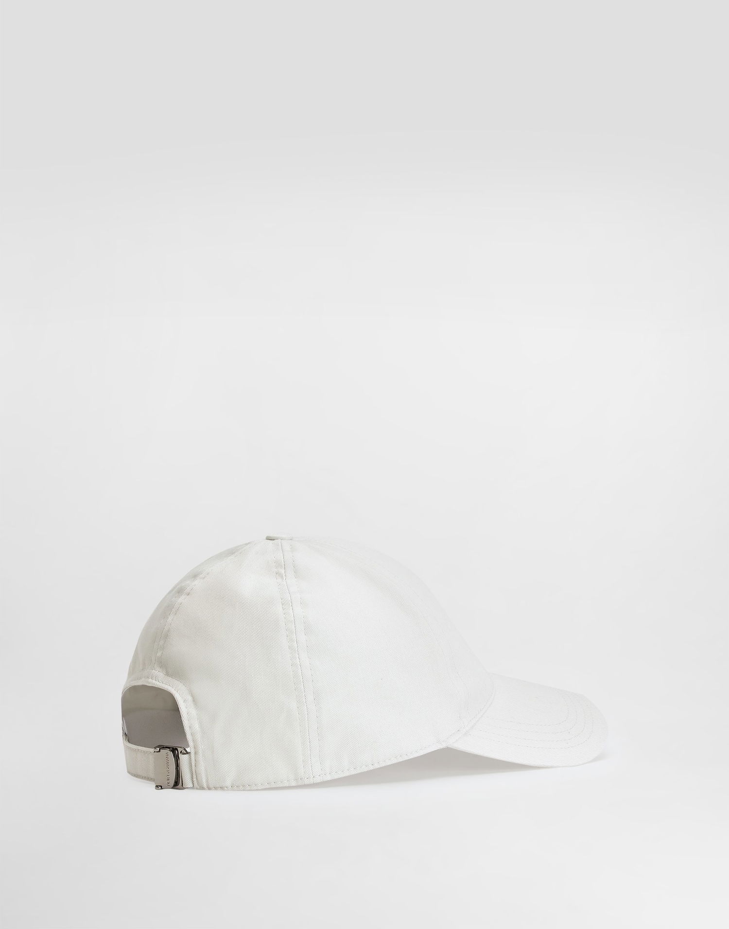 Kasket Dolce & Gabbana Dolce & Gabbana Gabardine Baseball Cap Hvid | GH590AFUFL3N4534, 1