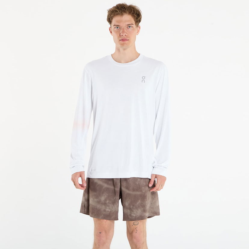 T-shirt On Running Long Sleeve Training Graphic Tee Hvid | 1MF30510069