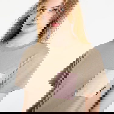 T-shirt Horsefeathers Pyper Top T-shirt with contrasting pocket Beige | SW957A, 1