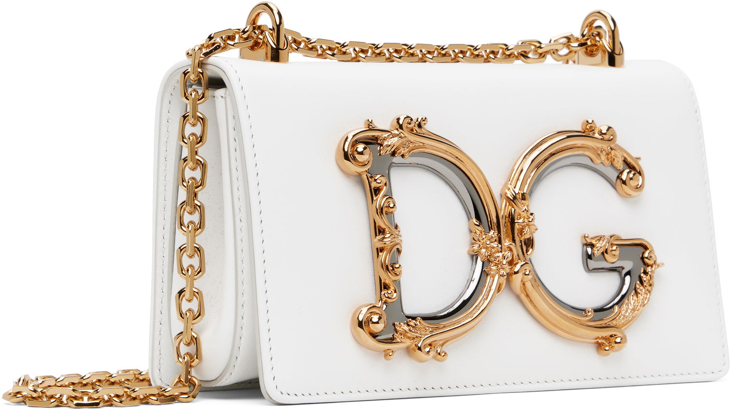 Skuldertaske Dolce & Gabbana Pink 'DG' Shoulder Bag Lyserød | BI1416 AW070, 1