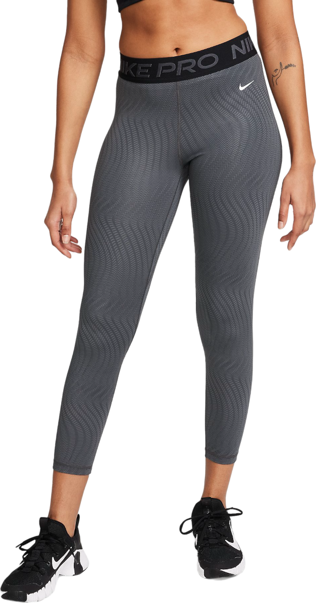 Leggings Nike NP DF MR 7/8 TIGHT AOP Leggings Grå | fn4154-060