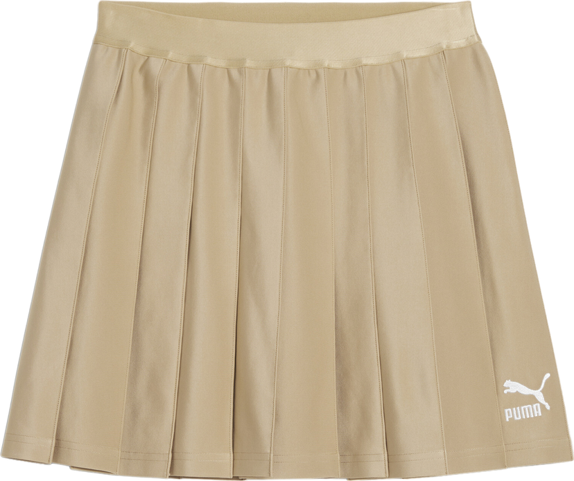 Nederdel Puma Puma Classics Pleated Skirt Beige | 624237-83