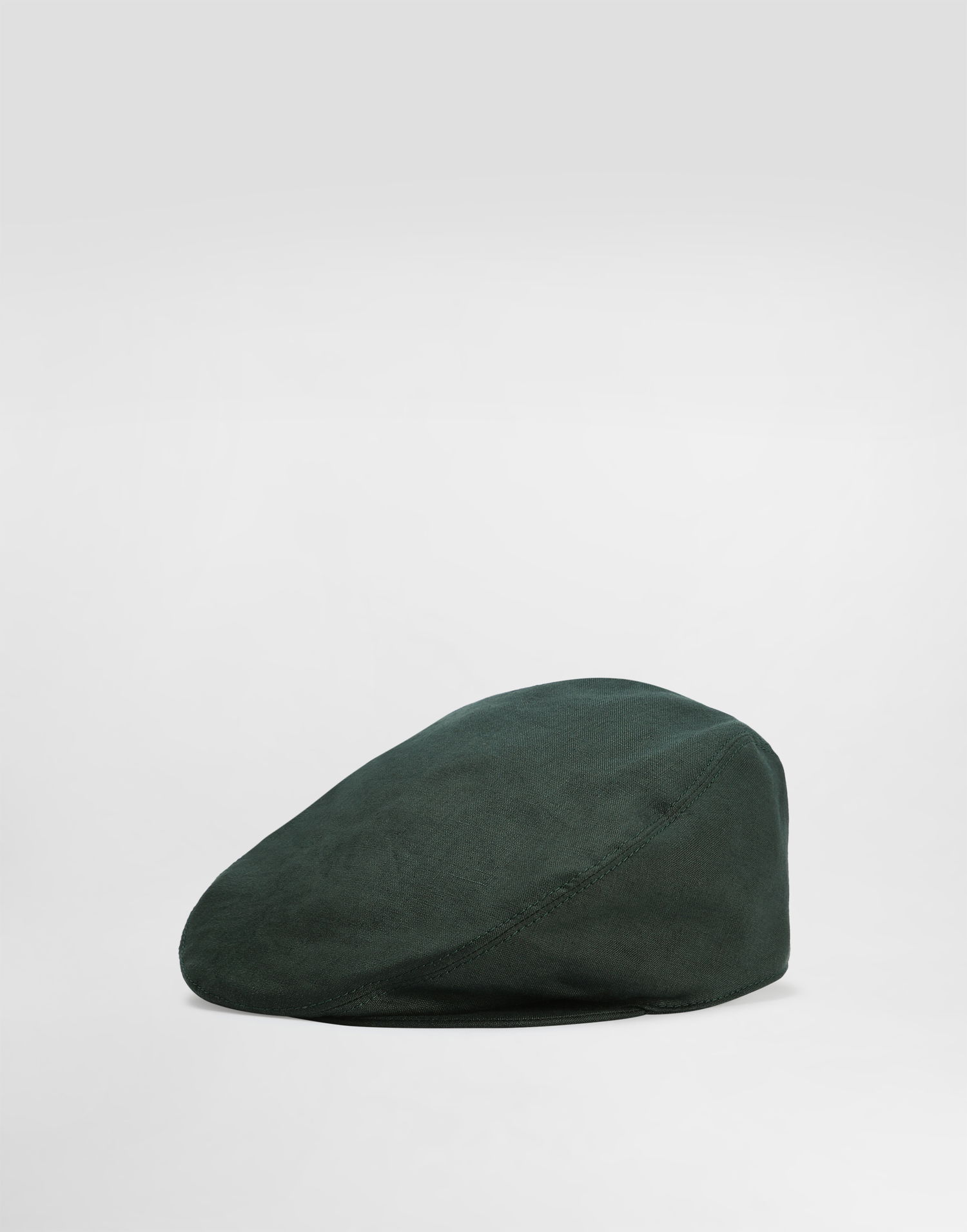 Kasket Dolce & Gabbana Dolce & Gabbana Linen Flat Cap Grøn | GH587AFU4JBV8813, 0