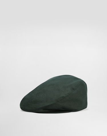 Kasket Dolce & Gabbana Dolce & Gabbana Linen Flat Cap Grøn | GH587AFU4JBV8813, 0