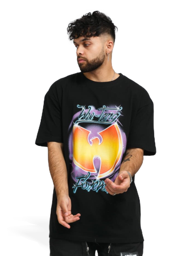 T-shirt Urban Classics Wu-Tang Forever Oversize Tee Sort | MT1885