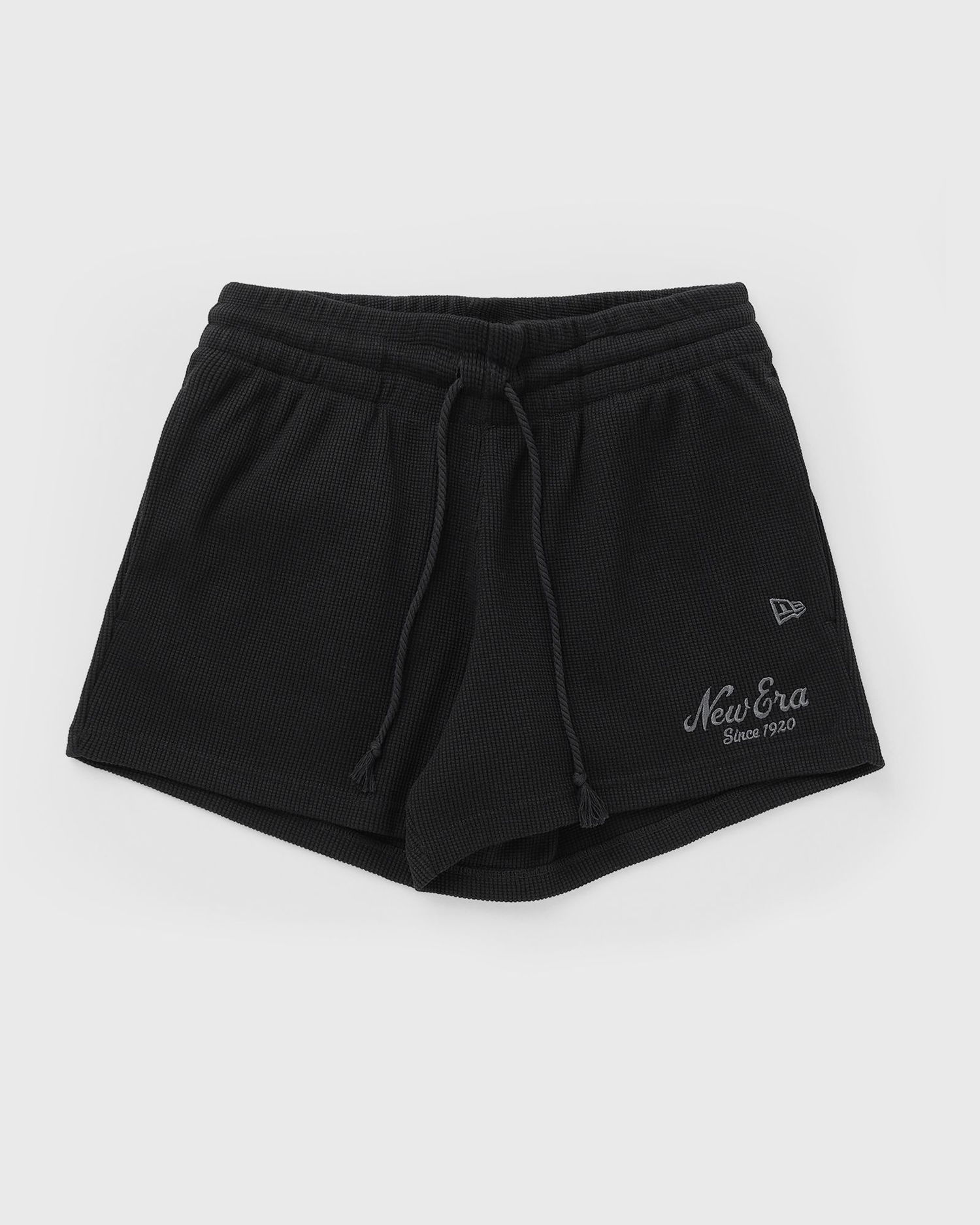 Shorts New Era Waffle Knit Drawstring Shorts Sort | 60667776, 0