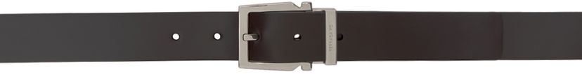 Bælter FERRAGAMO Reversible Gancini Leather Belt Sort | 764808
