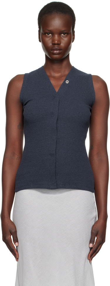 Tanktop Baserange Sleeveless Snaps Top Blå | TOTVT-RC-SP25, 0