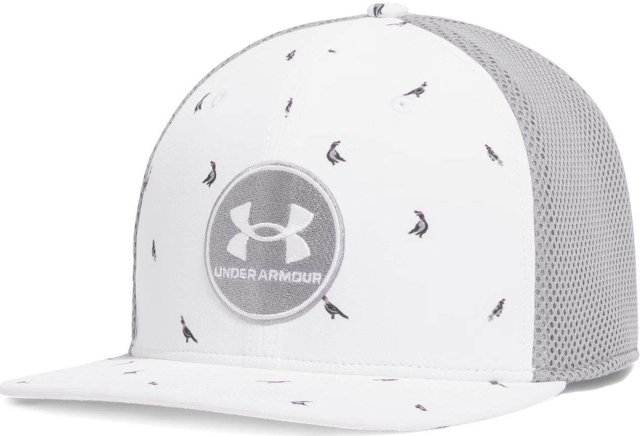 Kasket Under Armour Iso-Chill Drive Low STR Trucker Hat Hvid | 1389887-100, 0