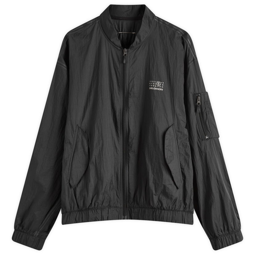 Bomberjakke Maison Margiela MM6 x Salomon Sports Jacket, Size Large Sort | SH0AM0056-M35418-900