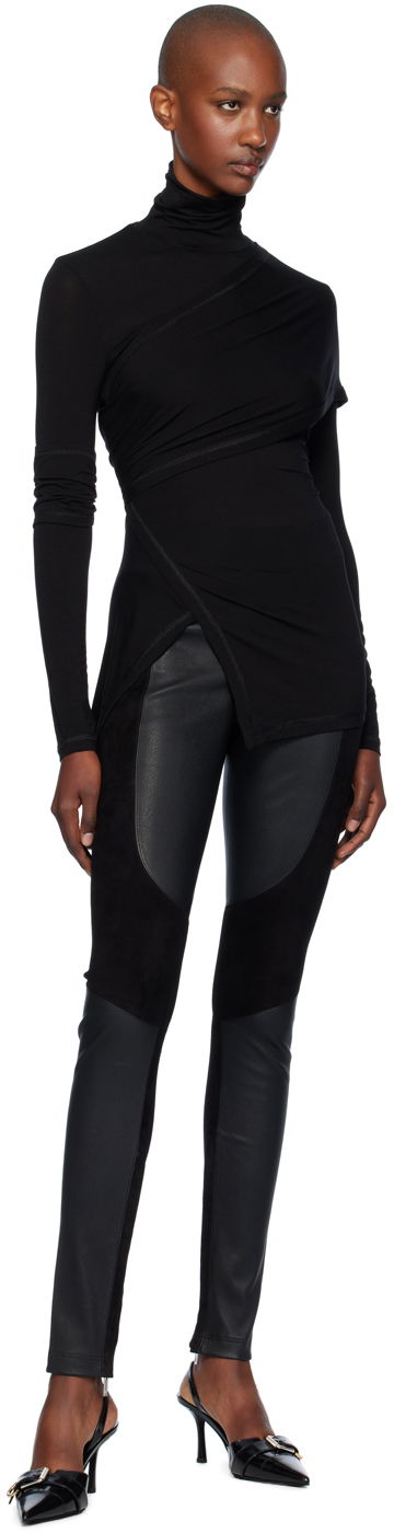 Sweater Helmut Lang Helmut Lang Turtleneck Top Sort | O07HW501, 3