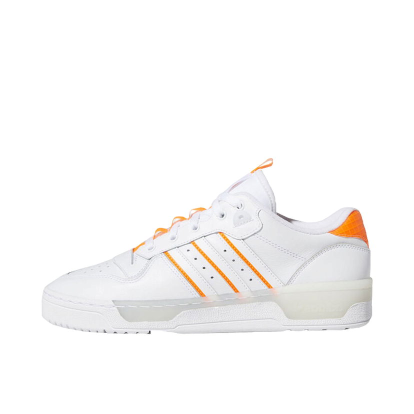 Sneakers og sko adidas Originals Rivalry Low Cloud White Solar Orange Hvid | EE4965