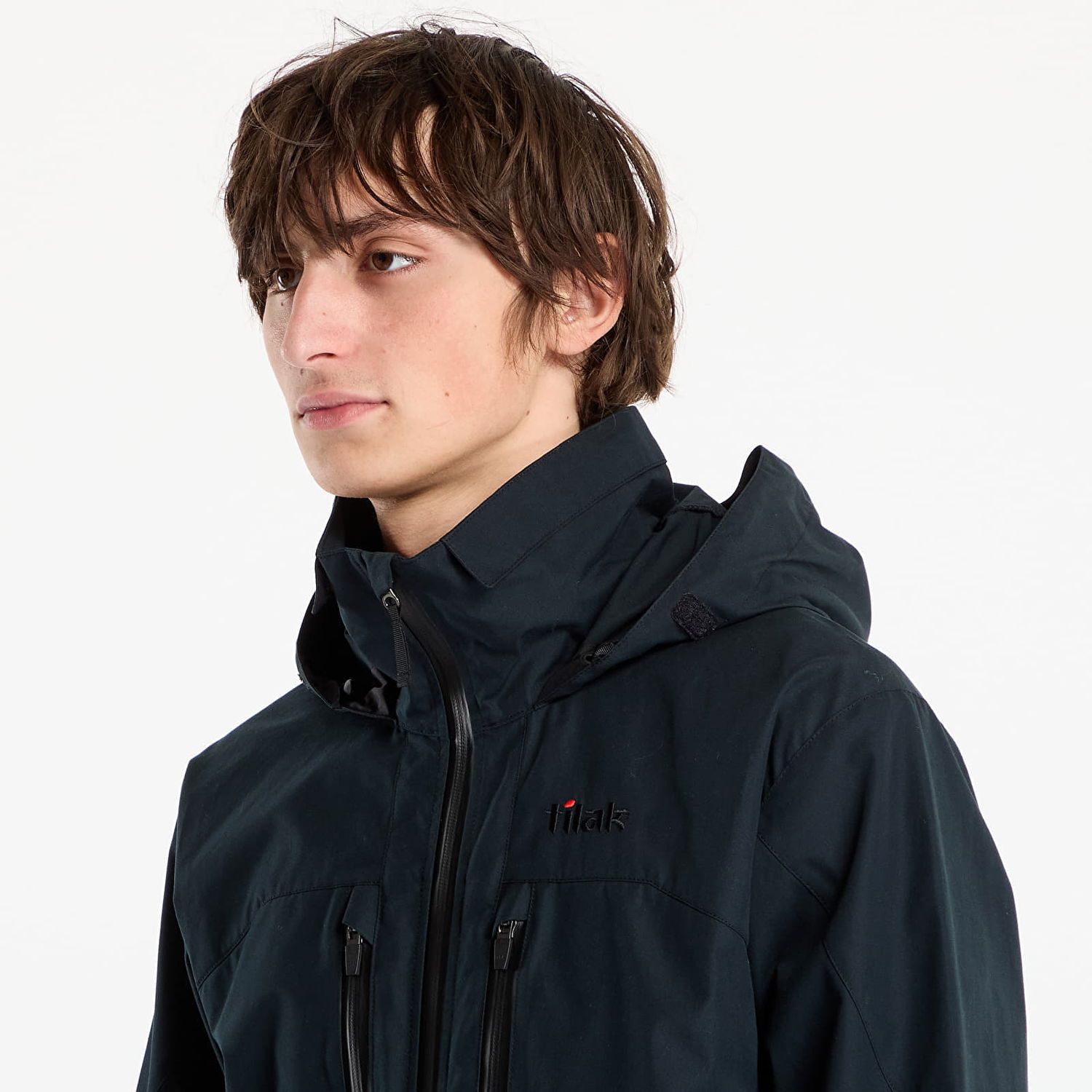 Vindjakke Tilak Loke 24 Hooded Technical Jacket Mørkeblå | 8000606, 1