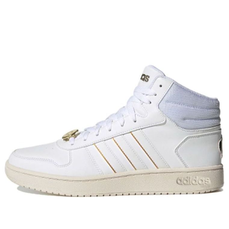 Sneakers og sko adidas Performance Hoops 2.0 Mid Hvid | G55080