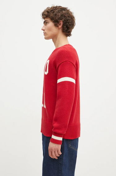 Sweater Polo by Ralph Lauren Crewneck Sweater Rød | 710949298, 1