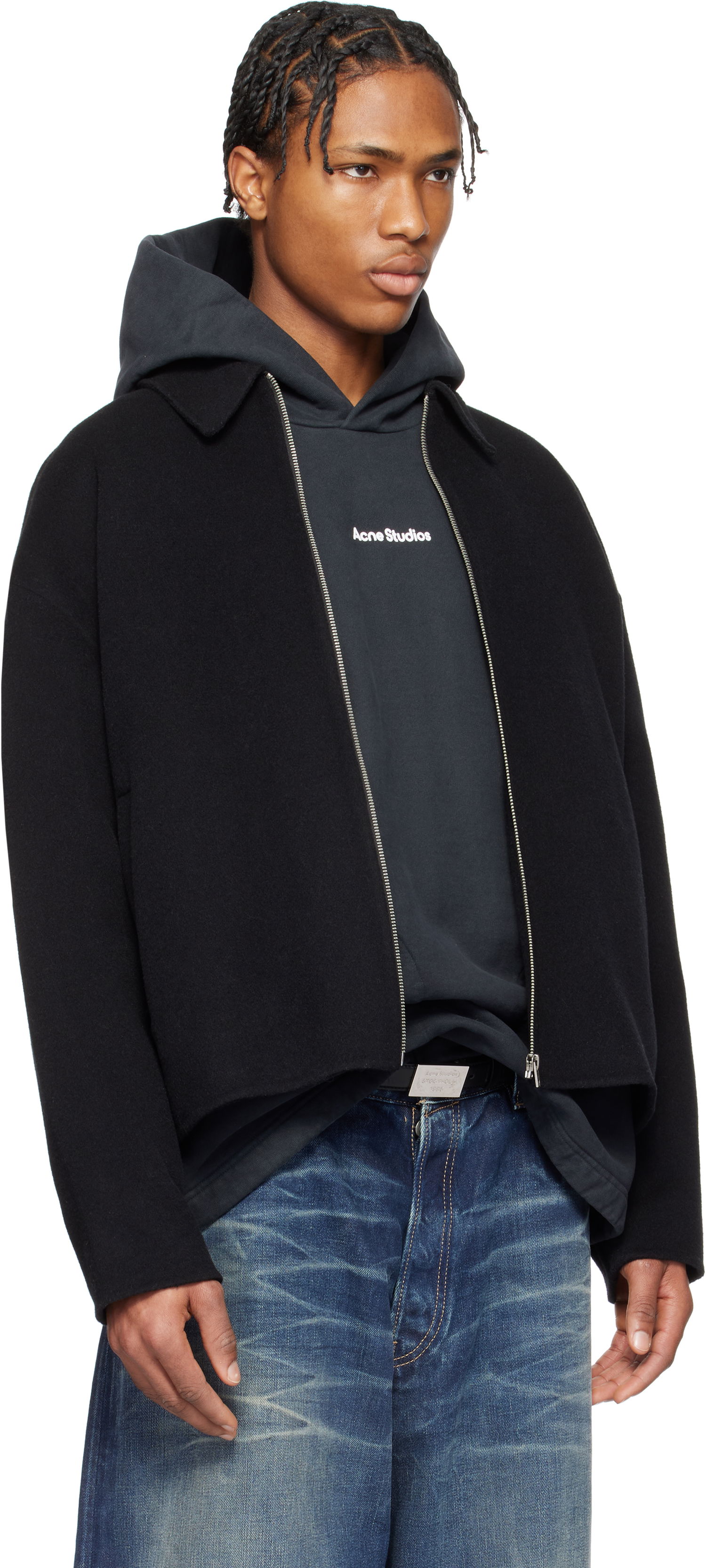 Skjorte Acne Studios Beige Zipper Beige | B90699-, 1