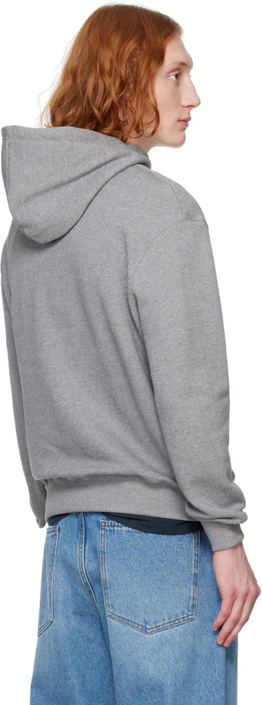 Sweatshirt MAISON KITSUNÉ Maison Kitsuné Comfort Hoodie with Fox Head Patch Grå | MM00713KM0321, 2