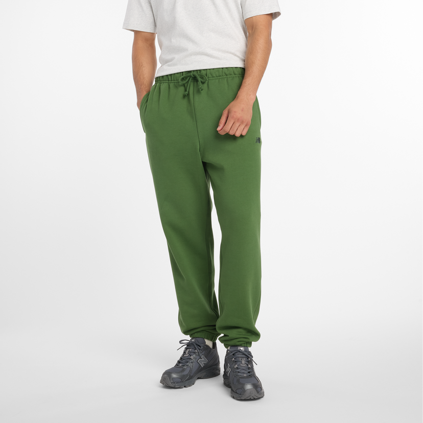 Joggingbukser New Balance Drawstring Sweatpants Grøn | NBMP41508DAE