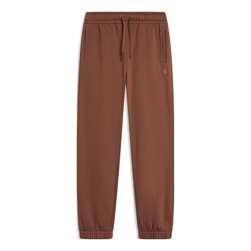 Joggingbukser Li-Ning Straight Lifestyle Pants Brun | AKLT955-5