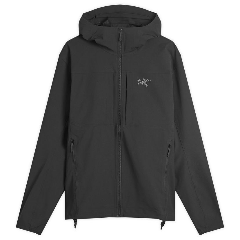 Jakke Arcteryx Gamma Hooded Jacket, Size Medium Sort | X000009905-002291