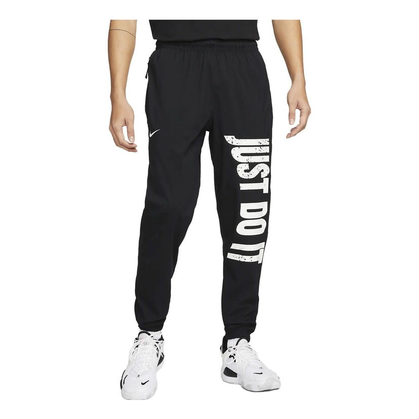Joggingbukser Nike Woven Basketball Trousers Sort | DX3566-010