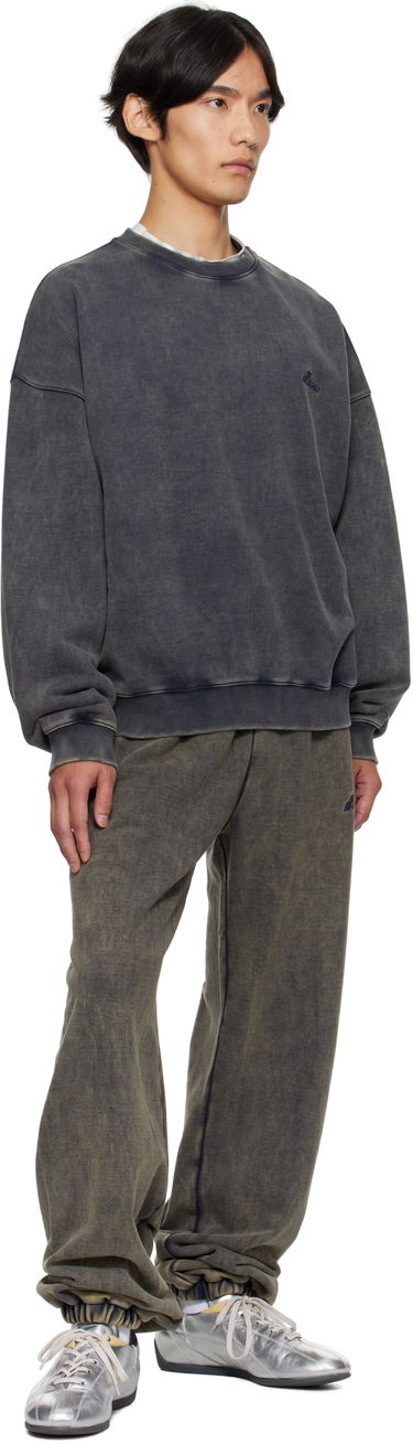 Sweatshirt We11done We11done Bleached Sweatshirt Grå | WD-TS2-25-785-U-DN, 3