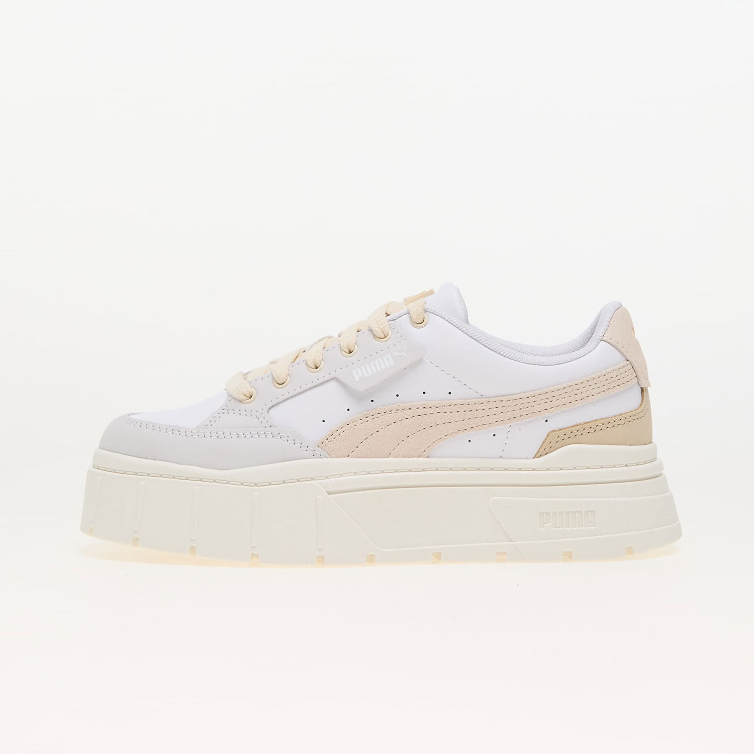 Sneakers og sko Puma Mayze Stack Luxe White W Hvid | 38985310, 0