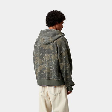 Jakke Carhartt WIP Carhartt WIP Benton Hooded Camo Sweat Jacket Grøn | I035437_5, 1