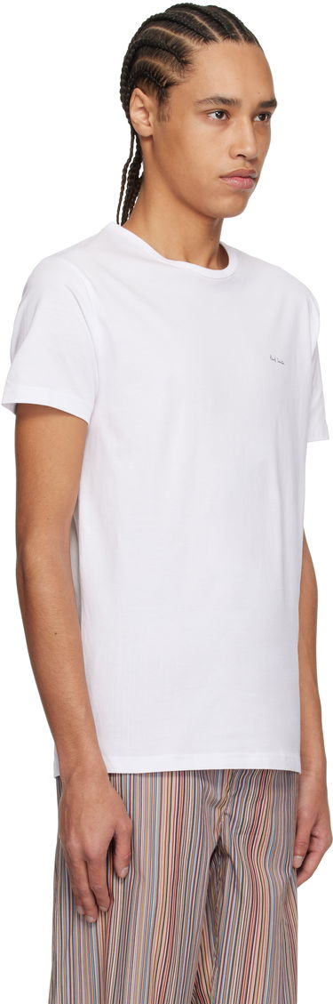 T-shirt Paul Smith Paul Smith Crewneck T-Shirt Hvid | M1A-389-M5PK-01, 4