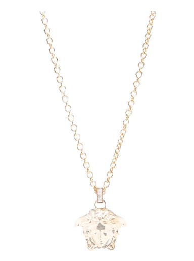 Halskæde Versace Large Medusa Head Necklace Metalisk | DG1I125-DJMX-KCVO