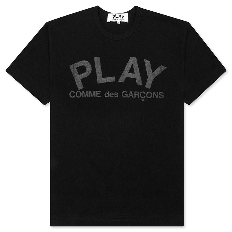 T-shirt Comme des Garçons Text Logo T-Shirt Sort | AZ-T187-051-1, 0