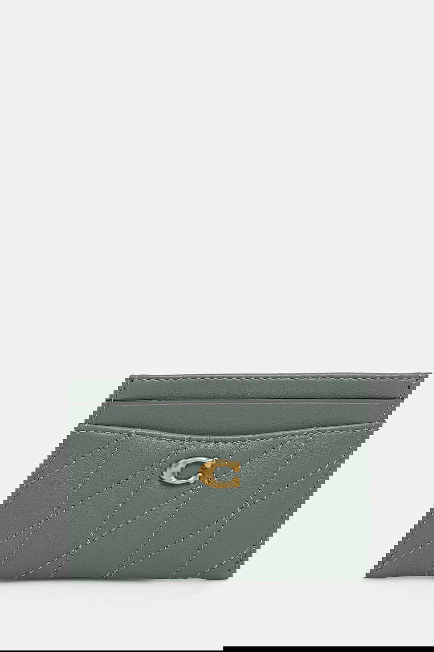 Tegnebog Coach Coach Essential Card Case Grøn | CM434, 0