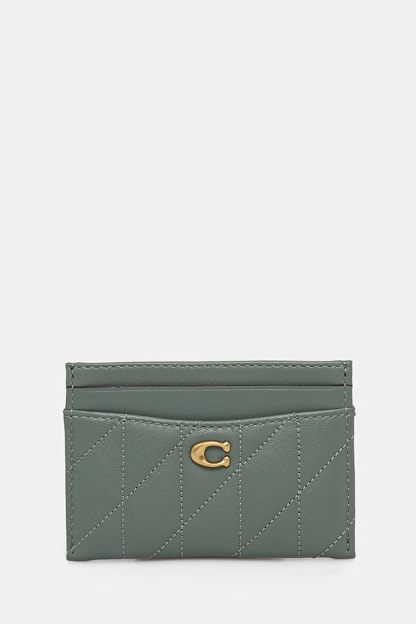 Tegnebog Coach Coach Essential Card Case Grøn | CM434