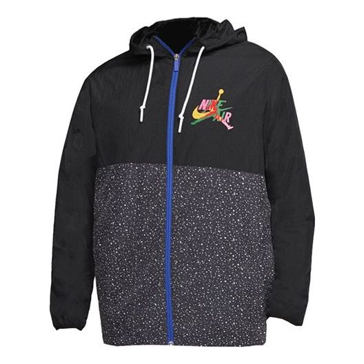 Vindjakke Jordan Jordan Casual Windproof Woven Jacket Sort | CT9369-011