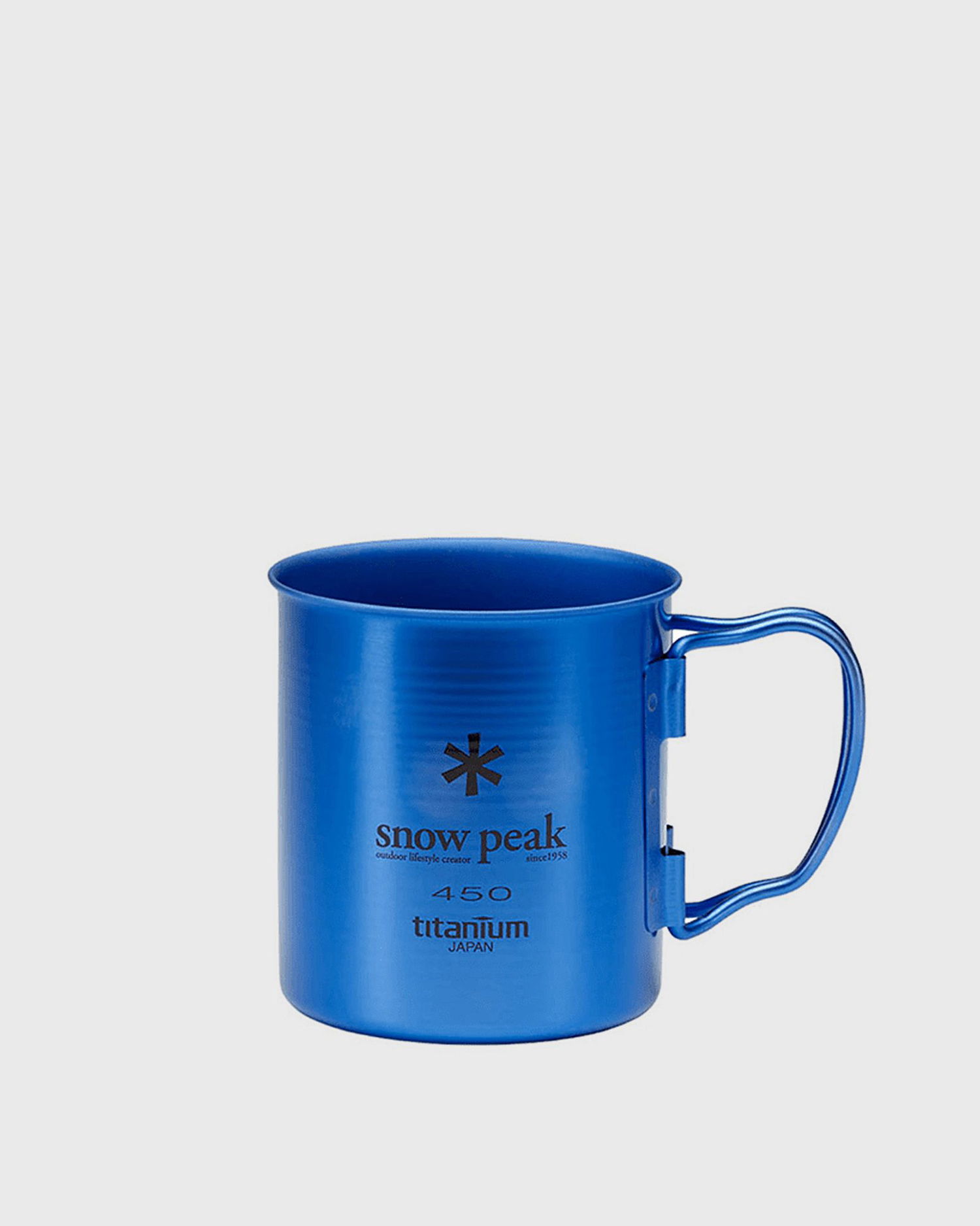 Home decor Snow Peak Titanium Single 450 Anodized Mug Blå | MG-043BL-US, 1