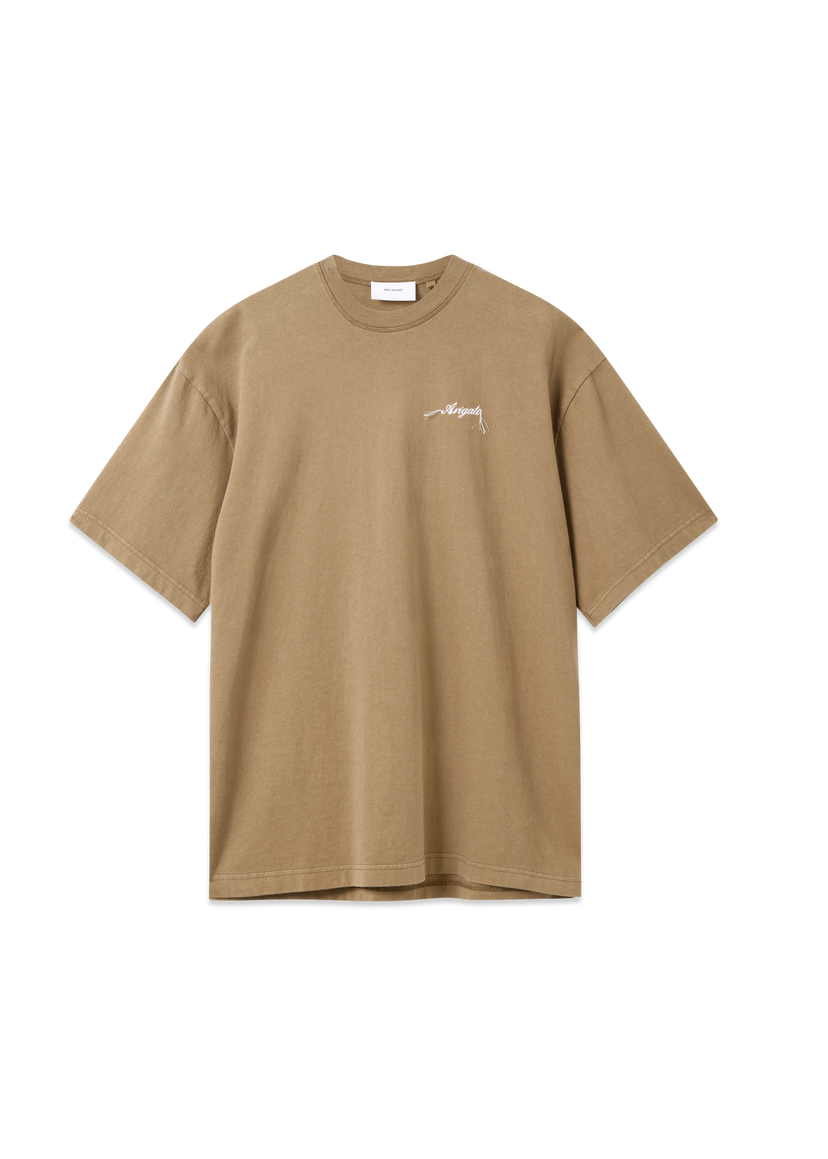 T-shirt AXEL ARIGATO Honor Washed Short Sleeve T-Shirt Beige | A2681010