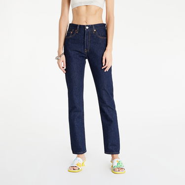 Jeans Levi's 501 Original Straight Leg Deep Breat Mørkeblå | 12501-0384, 0