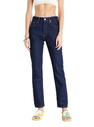 Jeans Levi's 501 Original Straight Leg Deep Breat Mørkeblå | 12501-0384