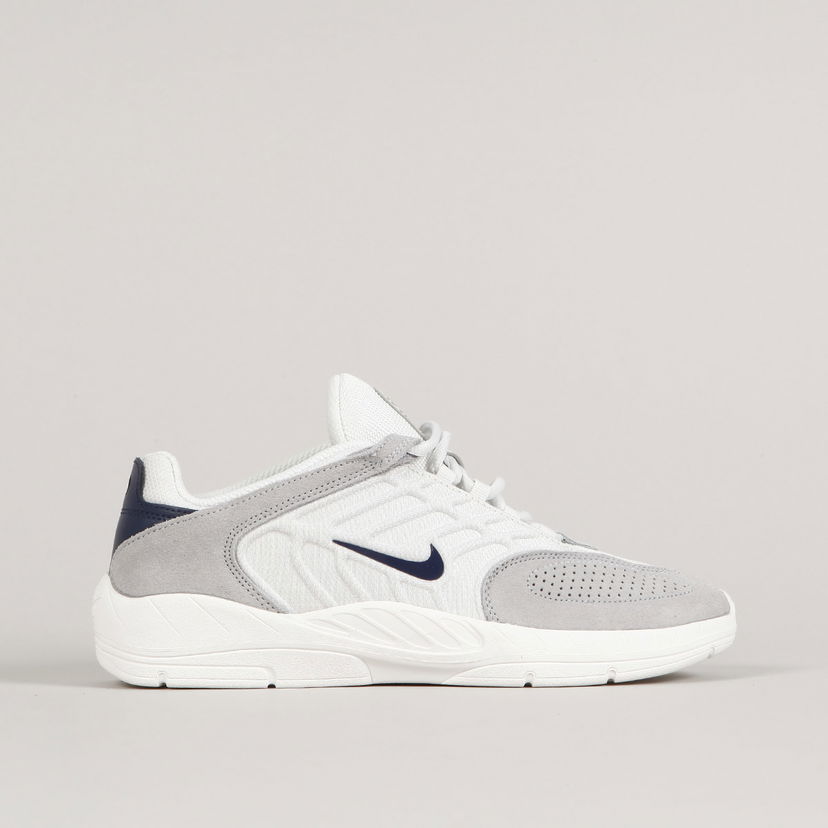 Skateboarding Nike SB Vertebrae Platinum Tint Navy Grey Hvid | FD4691-002