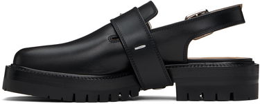 Tilbehør Maison Margiela Maison Margiela Tabi County Slingback Loafers Sort | S58WP0283 P3292, 2