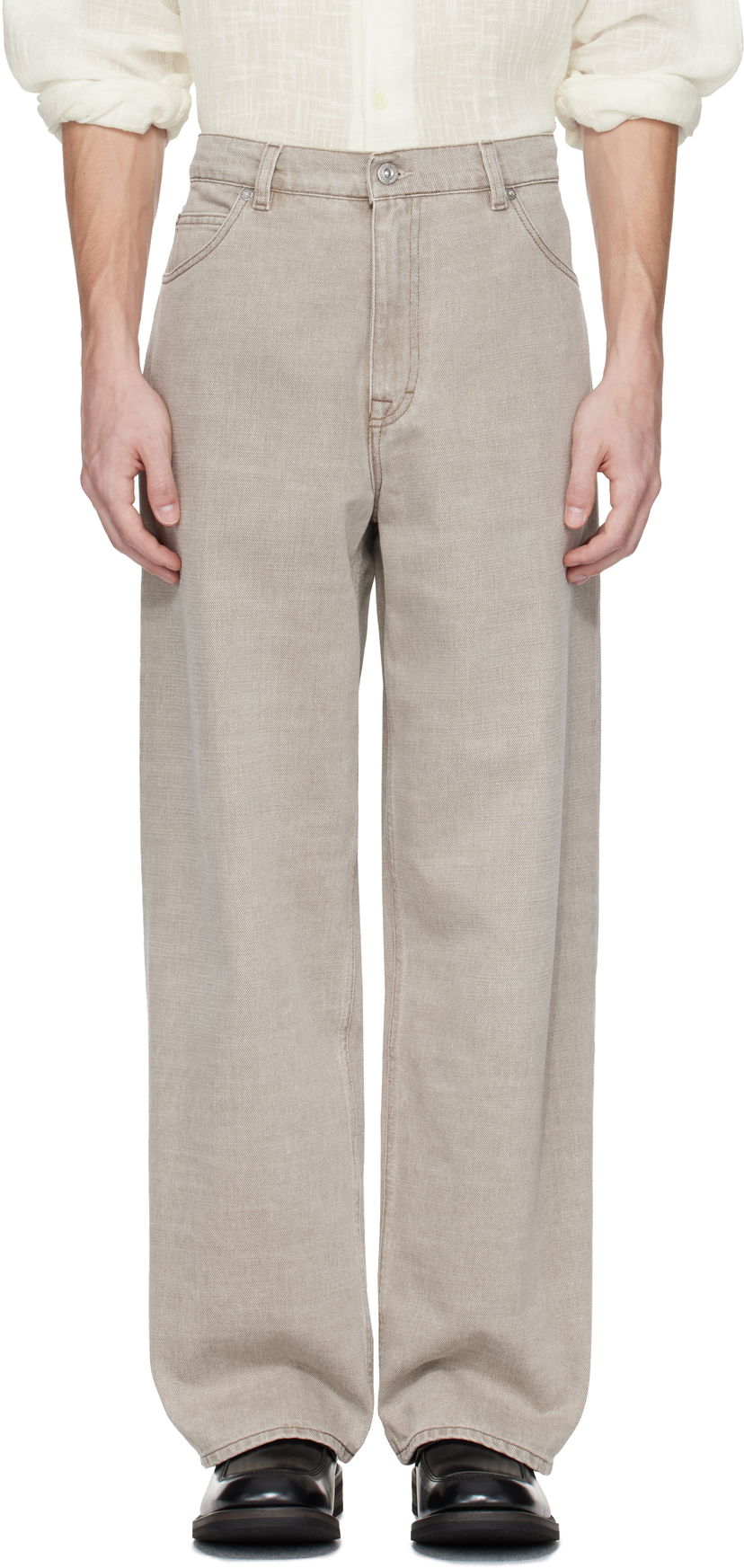 Jeans OUR LEGACY OUR LEGACY Vast Cut Jeans Beige | M2255VV
