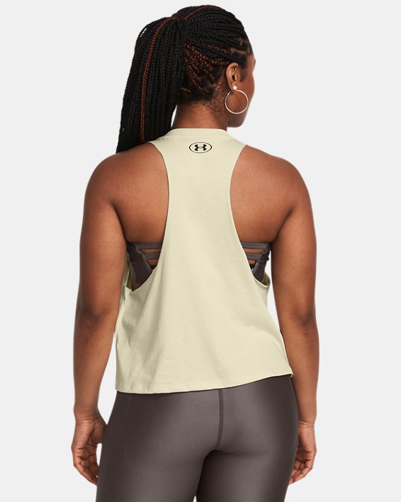 T-shirt Under Armour Project Rock Balance Tanktop für Beige | 1382703-273, 1