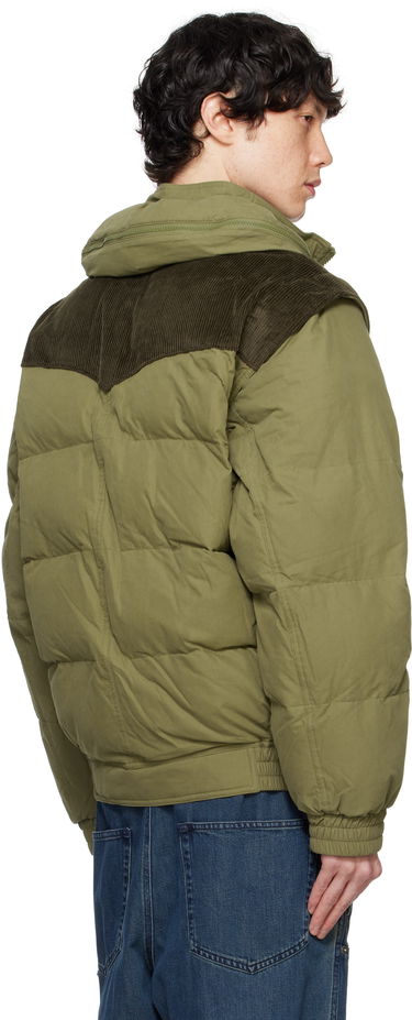 Puffer jakke ISABEL MARANT Isabel Marant Yuri Puffer Jacket Grøn | 25PMA0419HA-C1C02H, 2