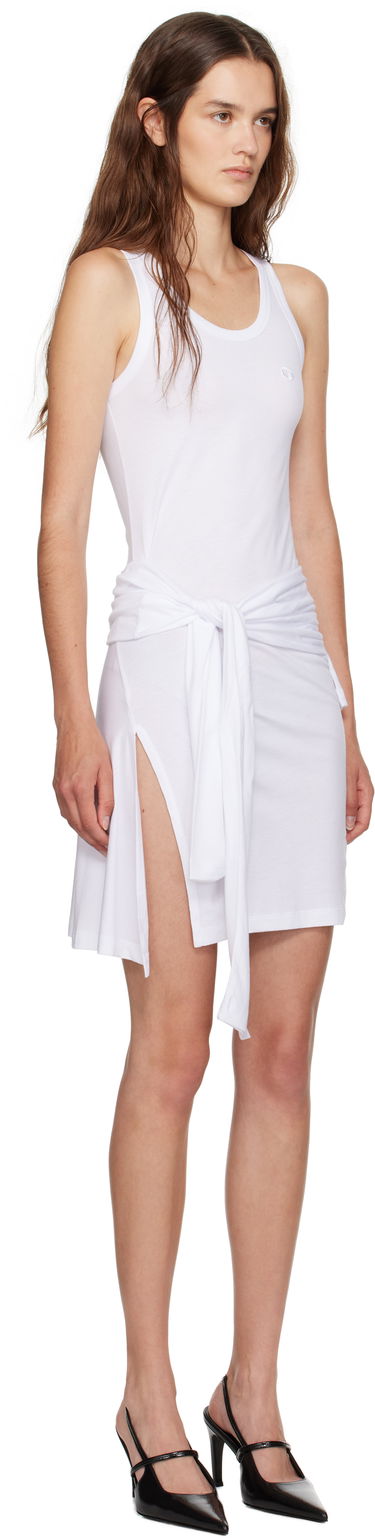 Kjole Coperni Coperni Knotted Jersey Minidress Sort | COPJS160F5009, 4