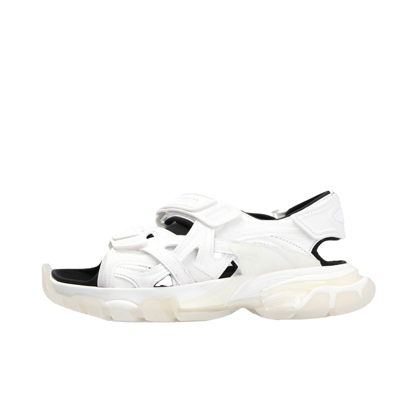 Sneakers og sko Balenciaga Track Sandal Clear Sole White Black W Hvid | 655948W2CC59010